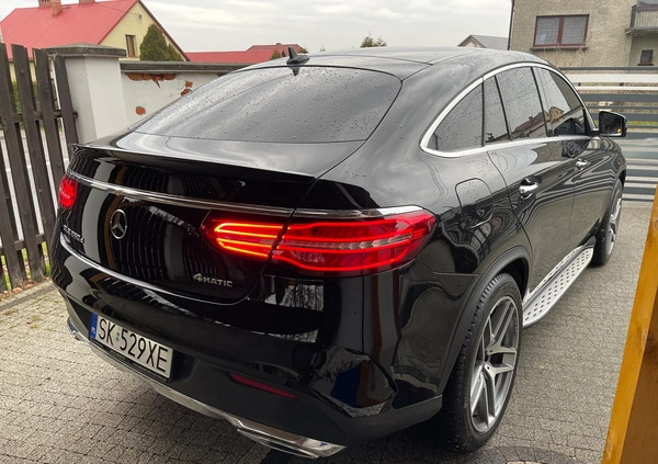 Mercedes-Benz GLE cena 253645 przebieg: 89500, rok produkcji 2018 z Tychy małe 211